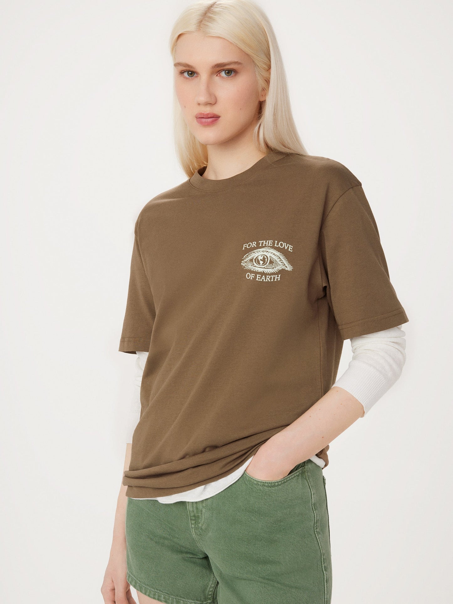 The Earth Day T-Shirt in Umber