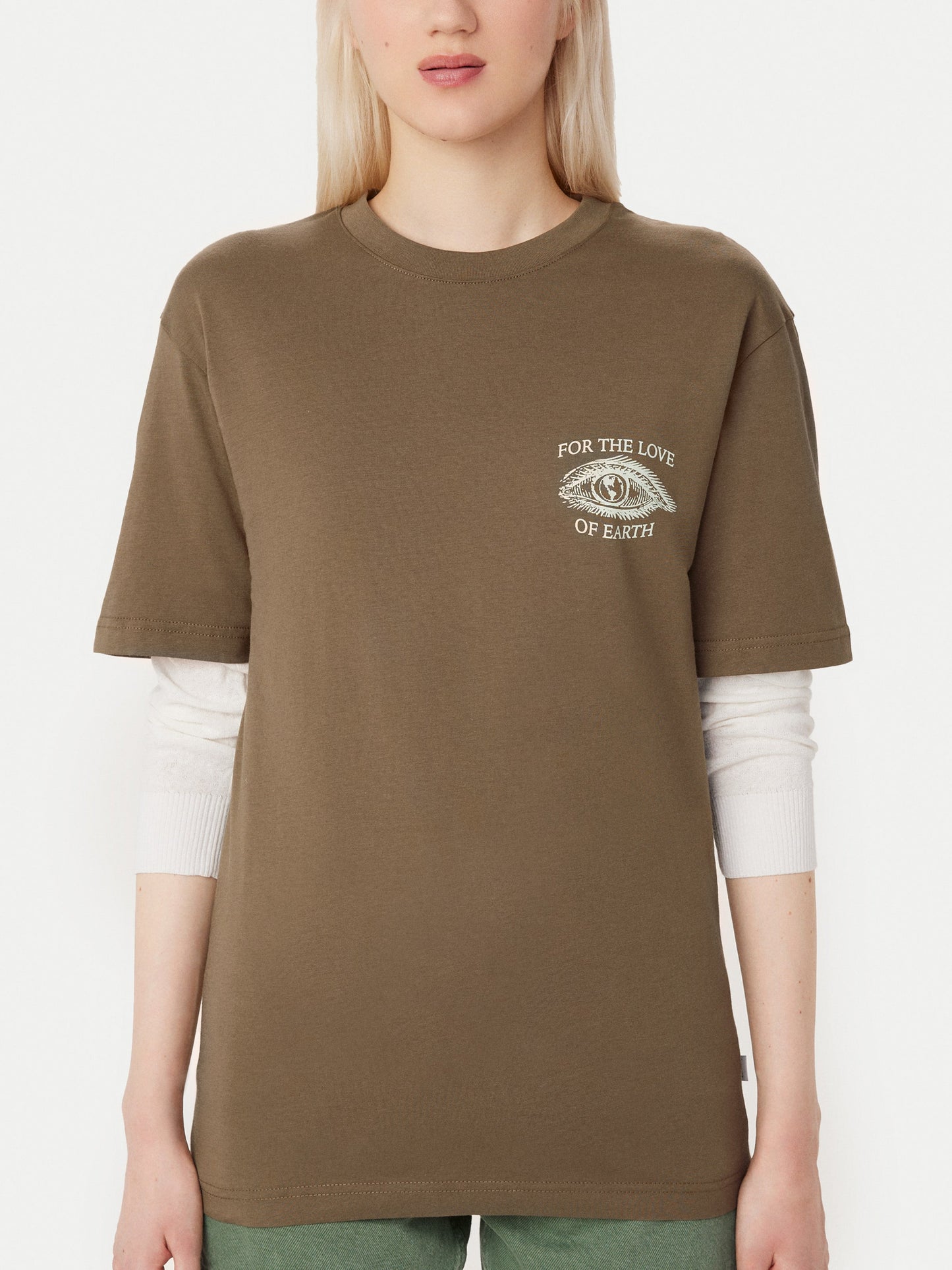 The Earth Day T-Shirt in Umber