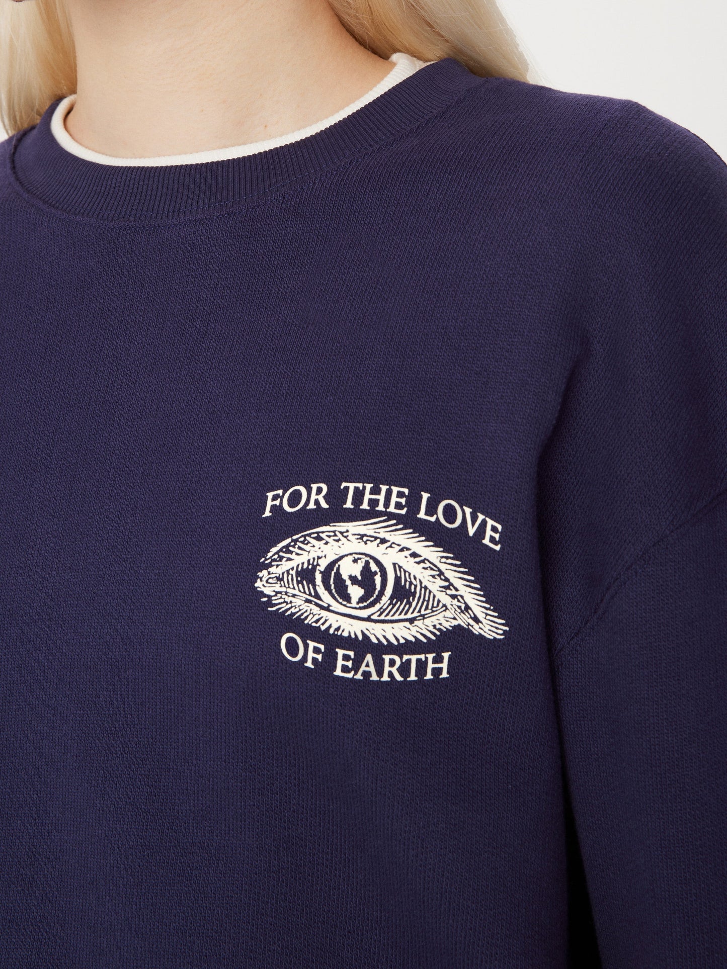 The Earth Day Sweatshirt in Night Sky