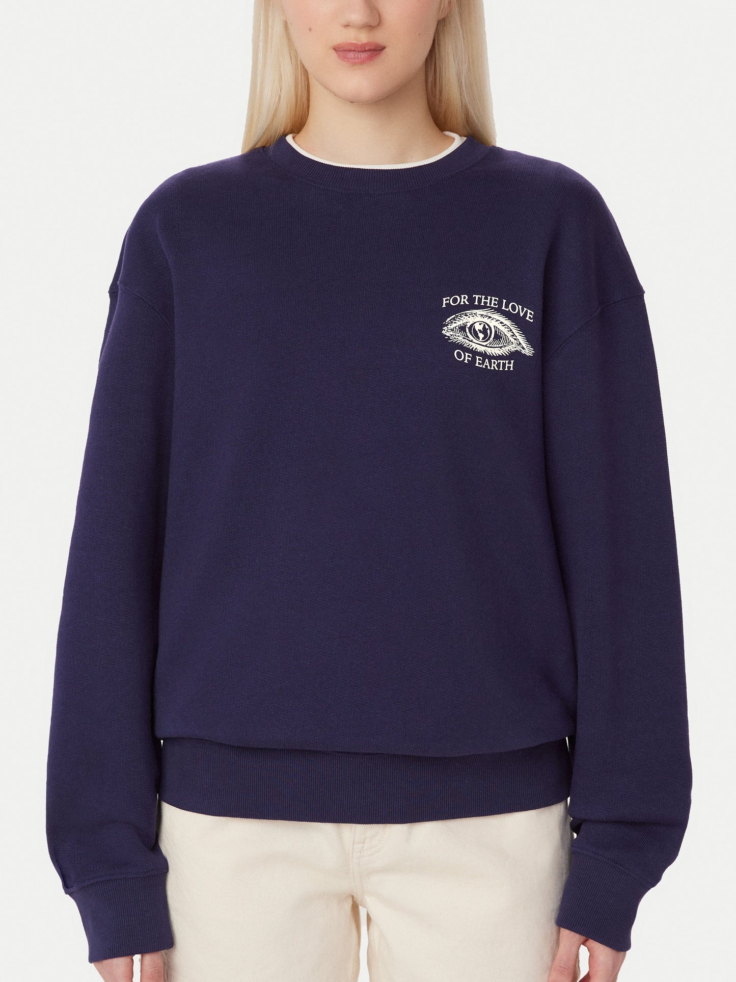 The Earth Day Sweatshirt in Night Sky
