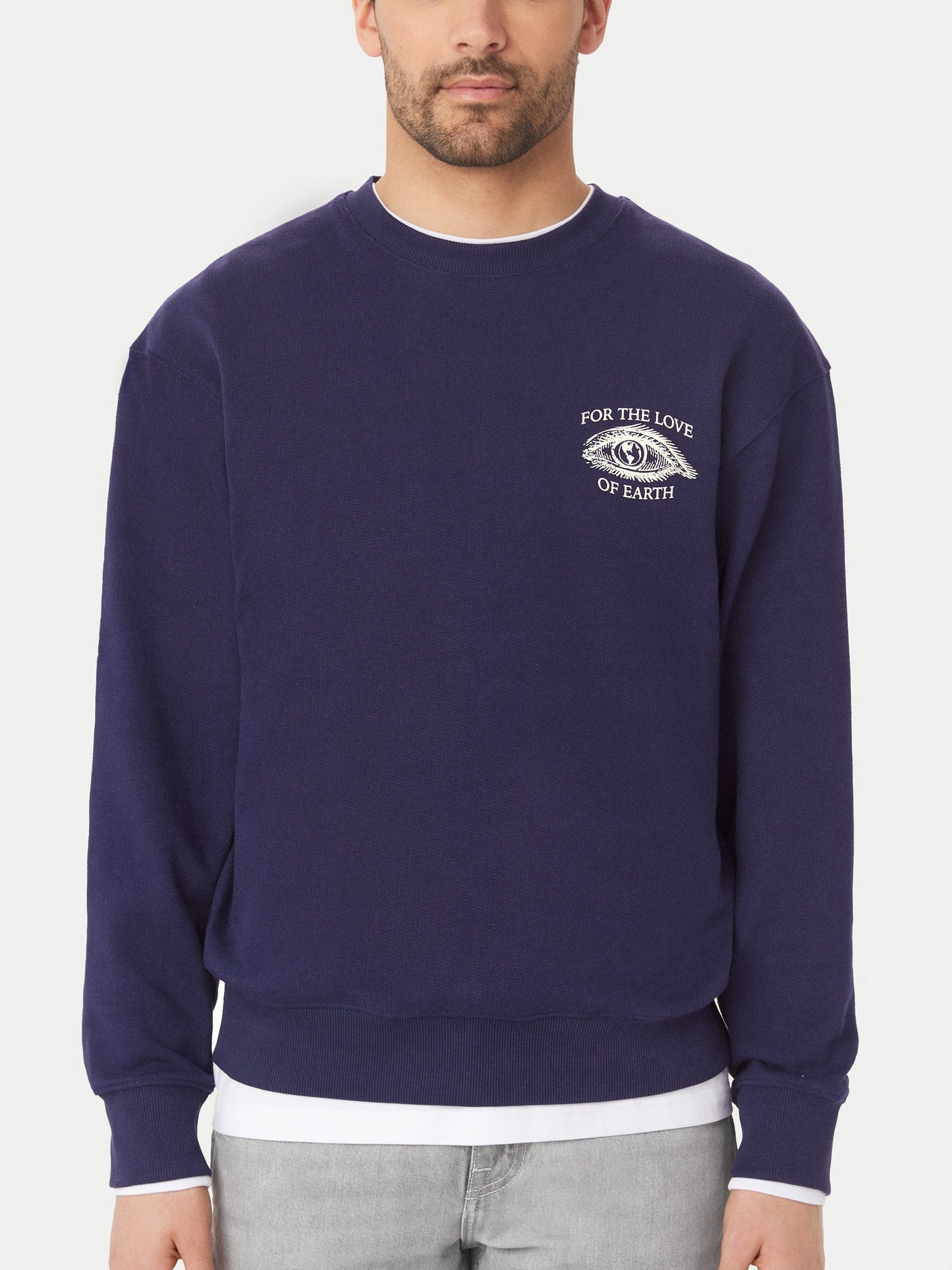 The Earth Day Sweatshirt in Night Sky