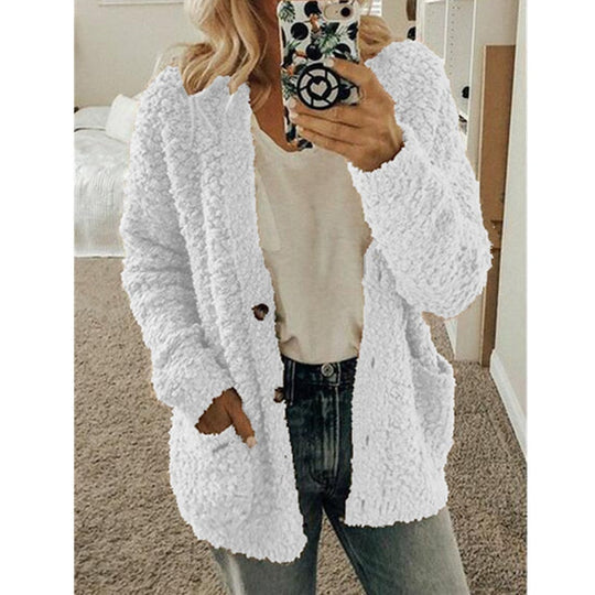 Jacket with winter coziness