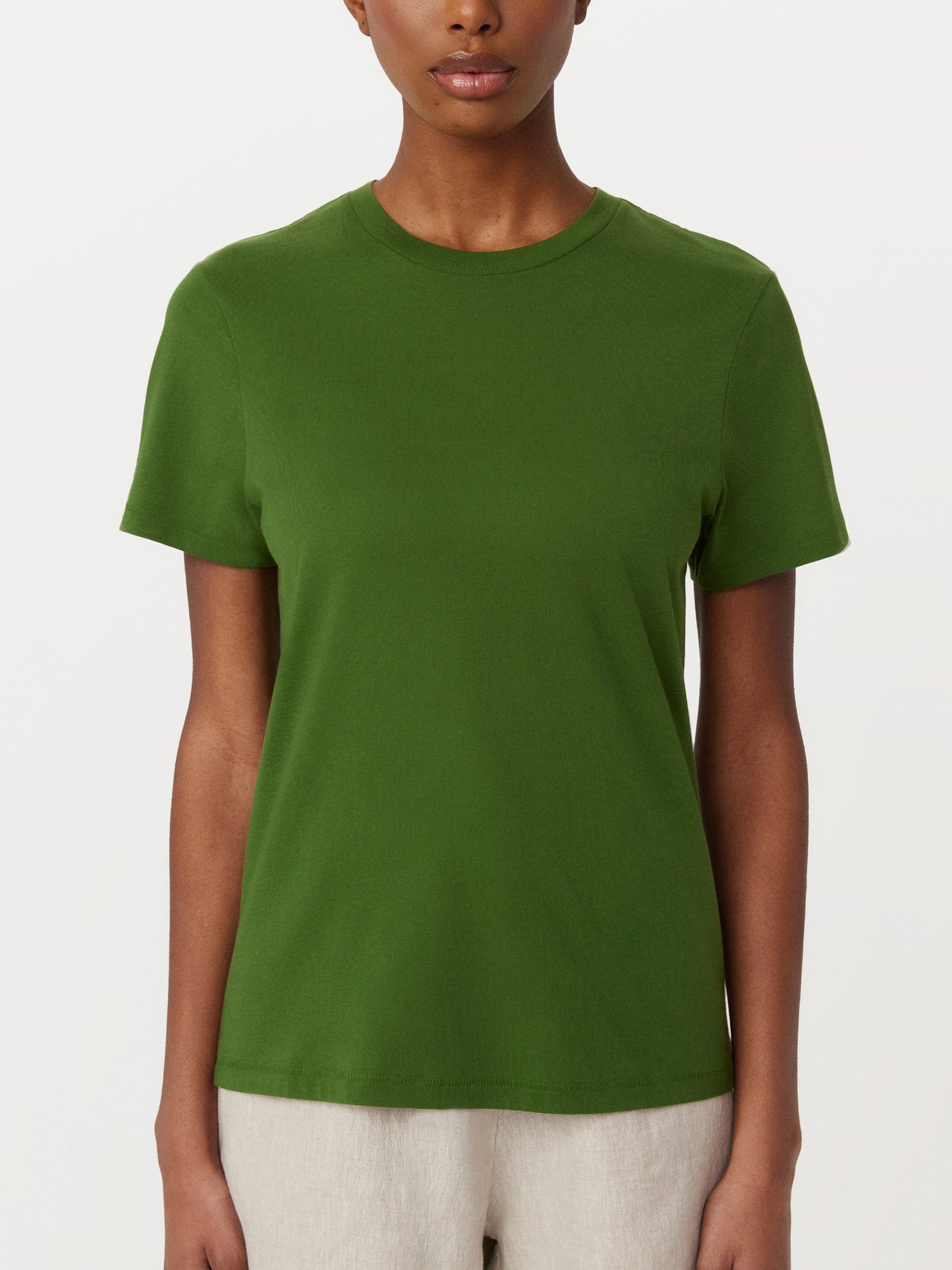 The Essential T-Shirt in Military Green