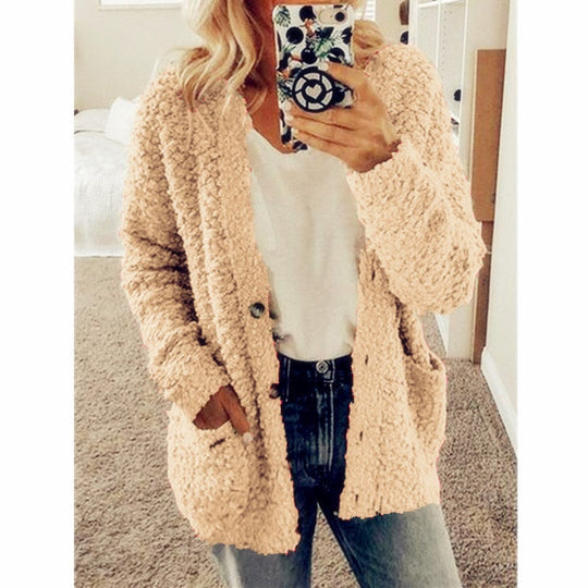 Jacket with winter coziness