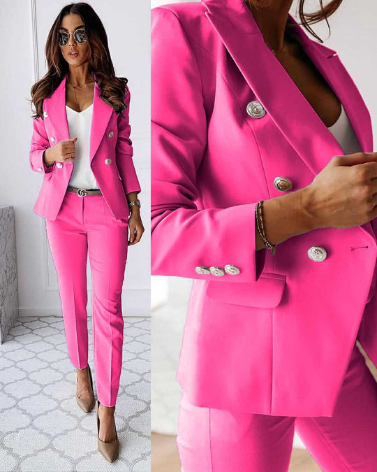 Modern Suit with Classic Jacket and Pants