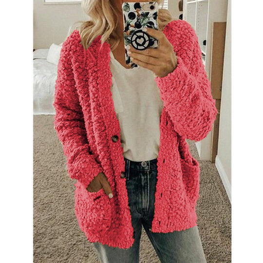 Jacket with winter coziness