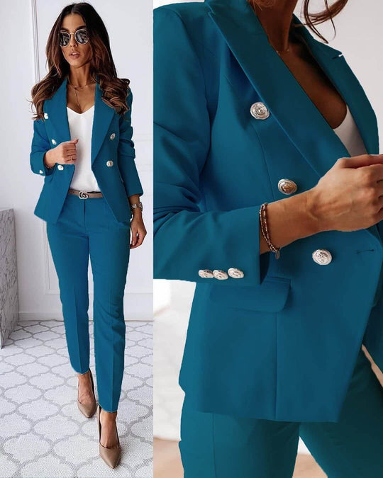 Modern Suit with Classic Jacket and Pants