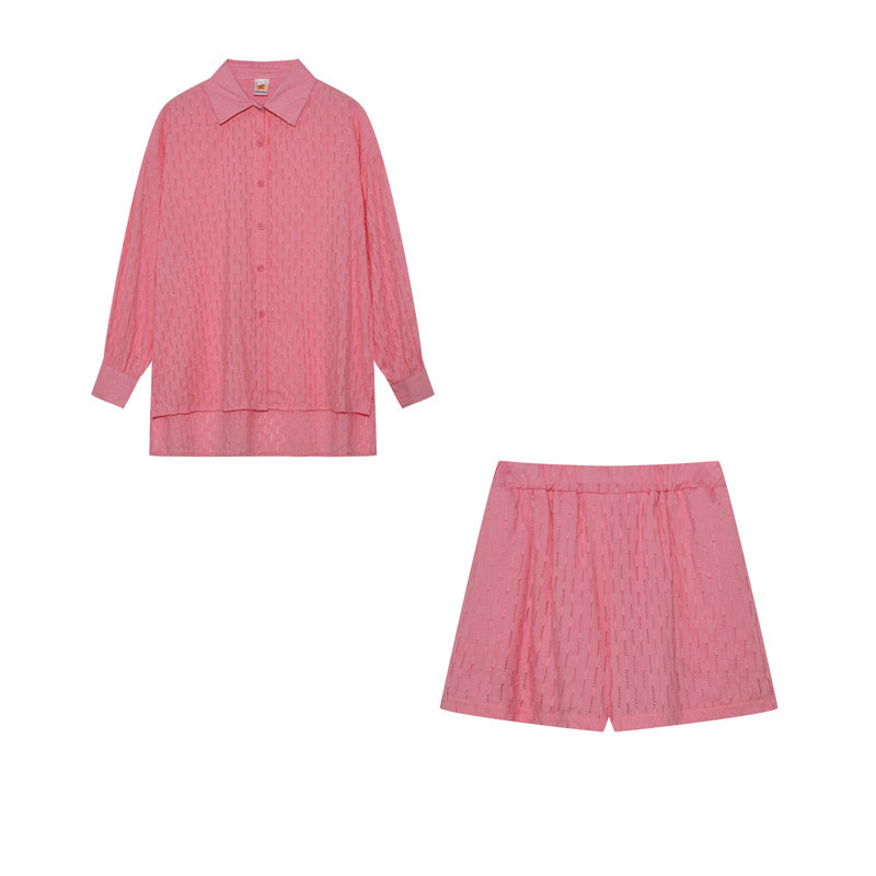 Hazel | Chic Shirt & Shorts Set ( Almost out of stock)