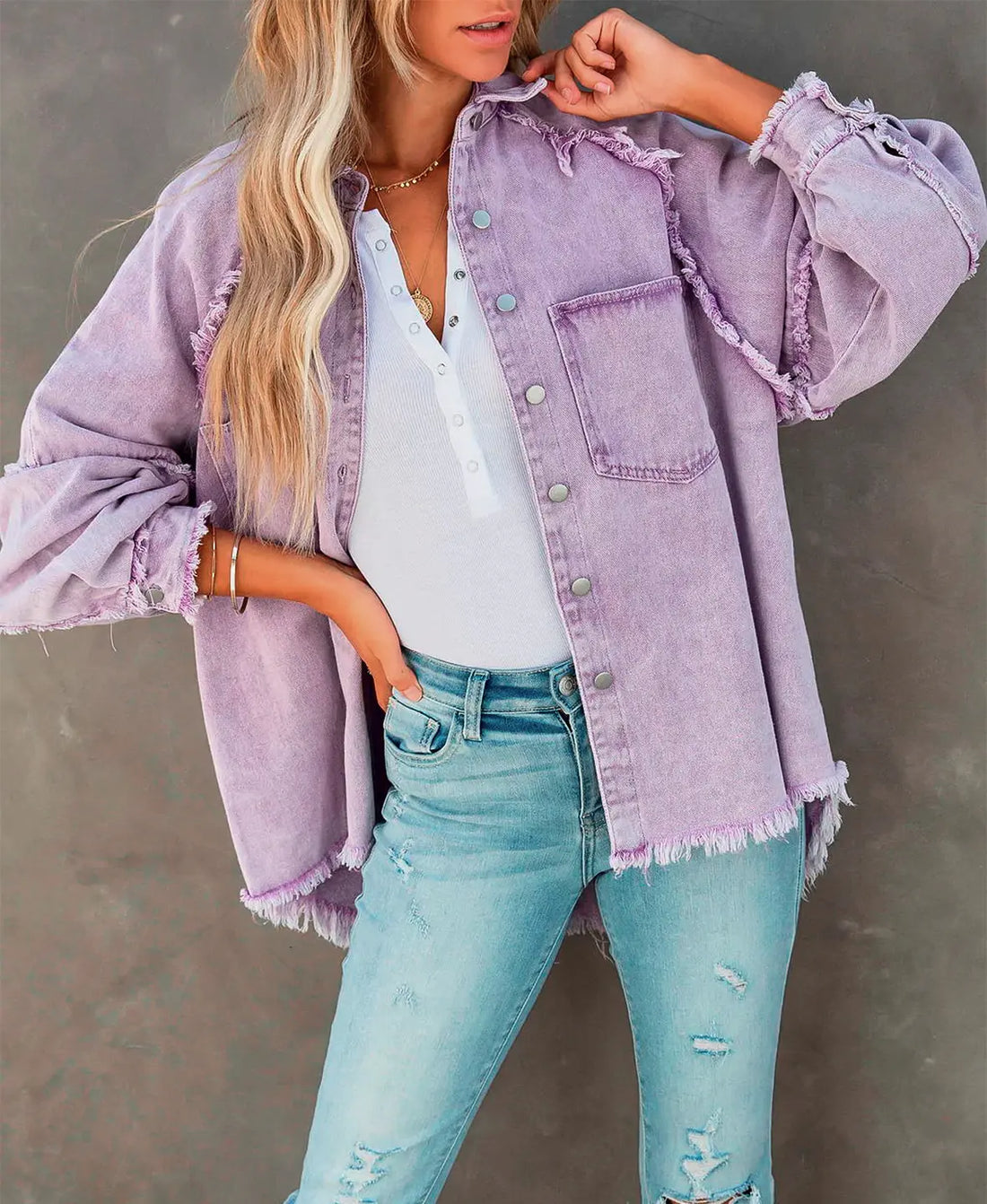 Denim Jacket for an Urban Look