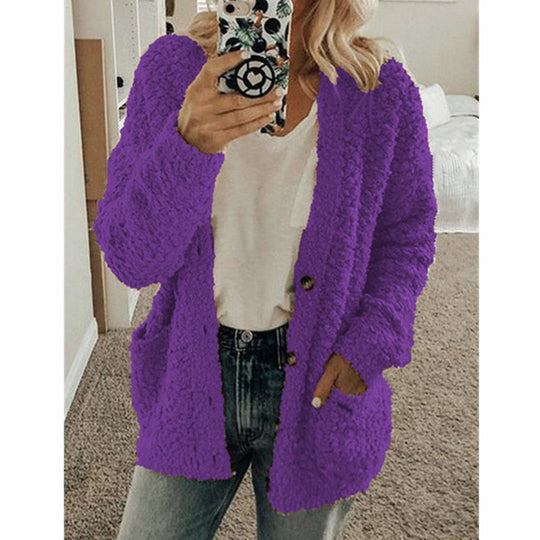 Jacket with winter coziness
