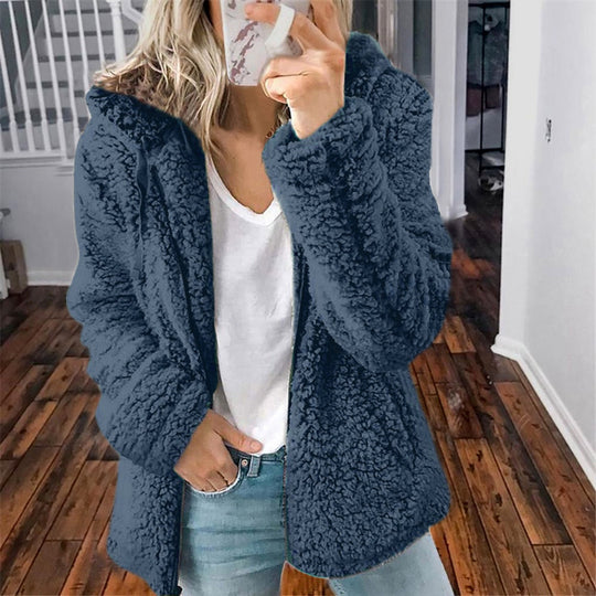 Jacket with winter coziness