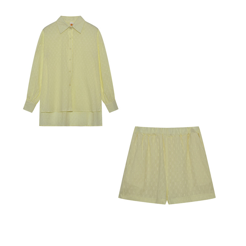 Hazel | Chic Shirt & Shorts Set ( Almost out of stock)