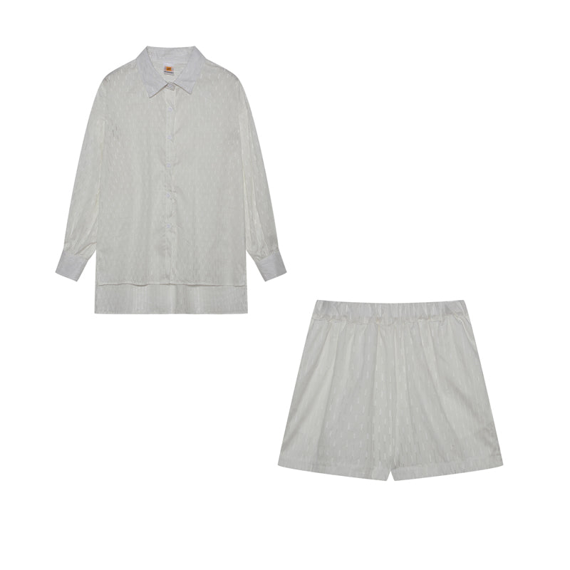 Hazel | Chic Shirt & Shorts Set ( Almost out of stock)