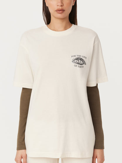 The Earth Day T-Shirt in Cloud