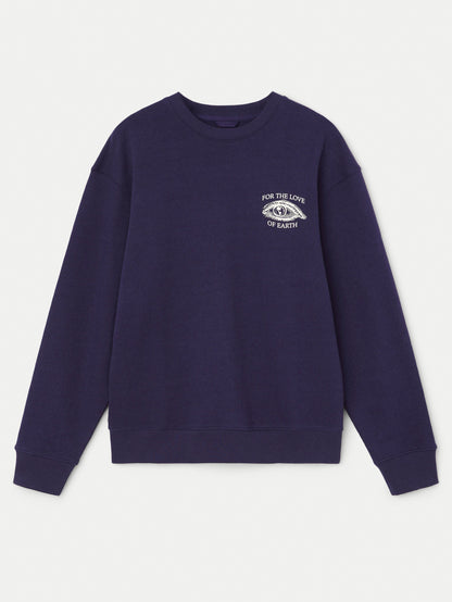 The Earth Day Sweatshirt in Night Sky