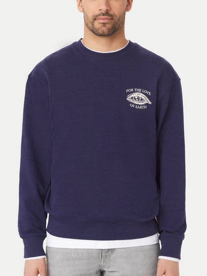 The Earth Day Sweatshirt in Night Sky