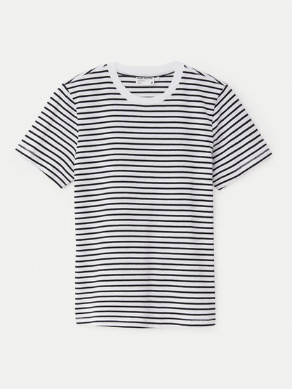 The Essential Striped T-Shirt in White