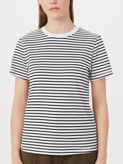 The Essential Striped T-Shirt in White