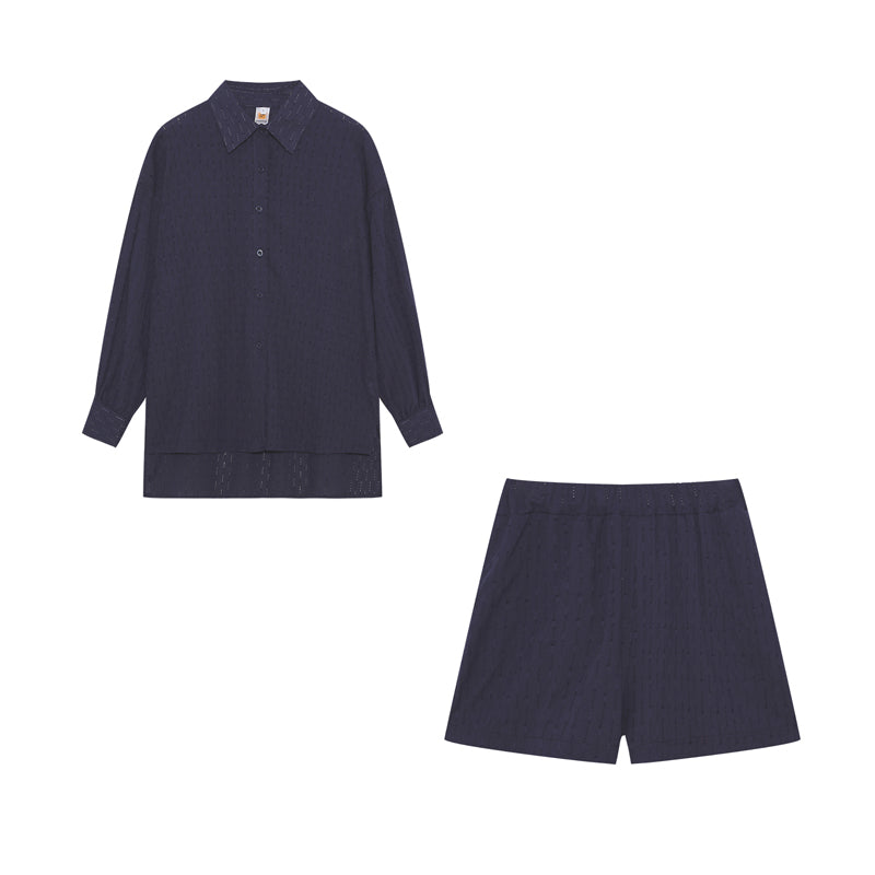 Hazel | Chic Shirt & Shorts Set ( Almost out of stock)