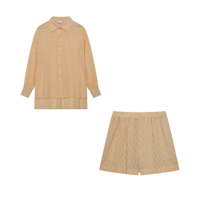 Hazel | Chic Shirt & Shorts Set ( Almost out of stock)