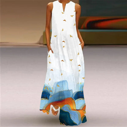 Aurelia™ Butterfly Bloom A-Line Dress