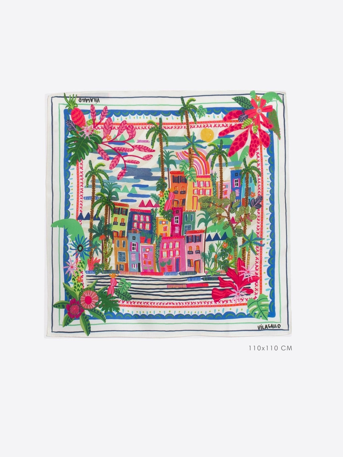 Vilagallo Shirt LEANDRA Villa Joyosa Print Multi